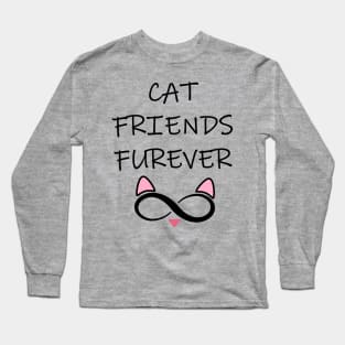 Cat Friends Furever Long Sleeve T-Shirt